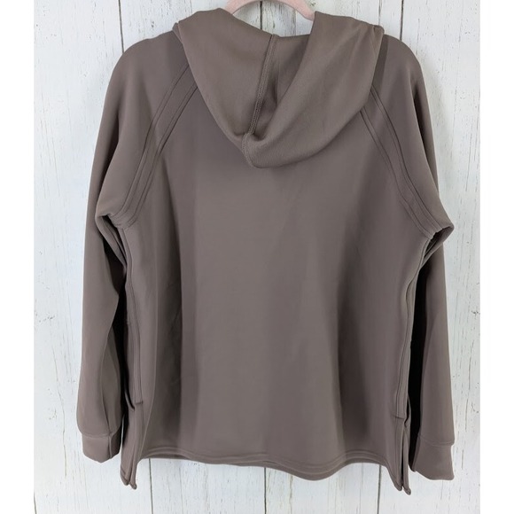 32 Degrees Heat Size Large Brown Womens Pullover Active Gym Running Sweatshirt‎ - Picture 8 of 8